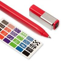 Ручка-ролер Moleskine 0,7 мм червона EW61RF907