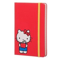 Блокнот Moleskine Hello Kitty маленький червоний LEHK02MM710