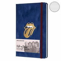 Блокнот Moleskine Rolling Stones середній синій LERSQP060FK