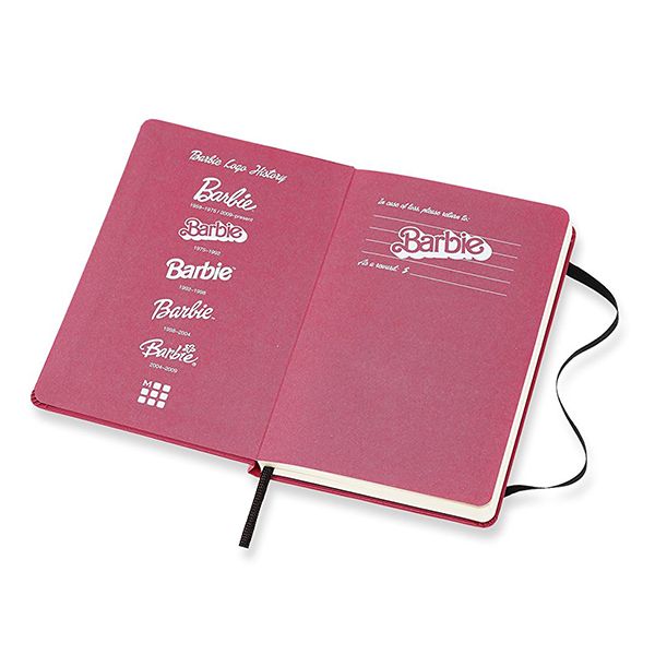 Блокнот Moleskine Barbie маленький рожевий 8058341716755