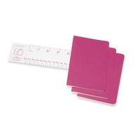 3 блокноти Moleskine Cahier маленьких рожевих CH011D17