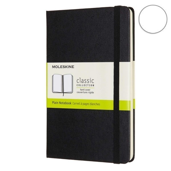 Блокнот Moleskine Classic медіум чорний 8058647626604