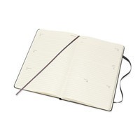 Тижневик Moleskine 2019-2020 середній чорний 8058647629568