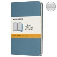 Блокнот Moleskine Cahier маленький блакитний CH011B44
