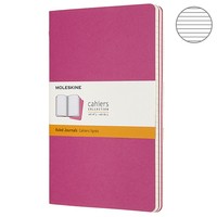 Блокнот Moleskine Cahier середній кінетичний рожевий CH016D17