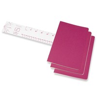 Блокнот Moleskine Cahier середній кінетичний рожевий CH016D17