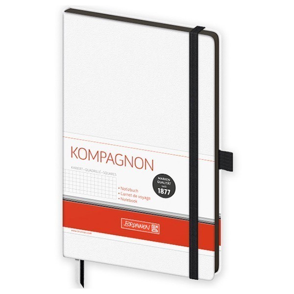 Записник Brunnen Компаньйон середній білий 10-559 28 05
