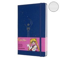 Фото Блокнот Moleskine Sailor Moon середній синій LESRQP060A