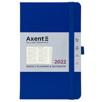 Тижневик Axent 2022 Partner Strong 125х195 класичний синій 8505-22-38 - A