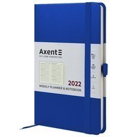 Тижневик Axent 2022 Partner Strong 125х195 класичний синій 8505-22-38 - A