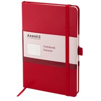 Книга записна Axent Partner A5 125x195 мм 96 листів червона