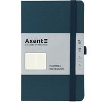 Книга записна Axent Partner A5 125x195 мм 96 листів малахітова
