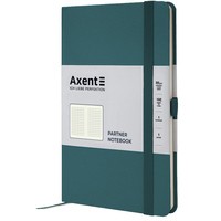 Книга записна Axent Partner A5 125x195 мм 96 листів малахітова
