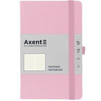 Книга записна Axent Partner A5 125x195 мм 96 листів ясно-рожева