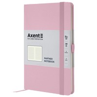 Фото Книга записна Axent Partner A5 125x195 мм 96 листів ясно-рожева