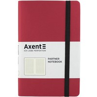 Фото Книга записна Axent Partner Soft A5 125x195 мм 96 листів червона