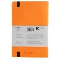 Книга записна Axent Partner Soft A5 125x195 мм 96 листів помаранчева