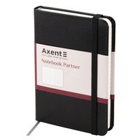 Книга записна Axent Partner A6 95x140 мм 96 листів чорна