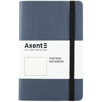 Записна книга Axent Partner Soft 125х195 сріблясто-синя 8310-14 - A