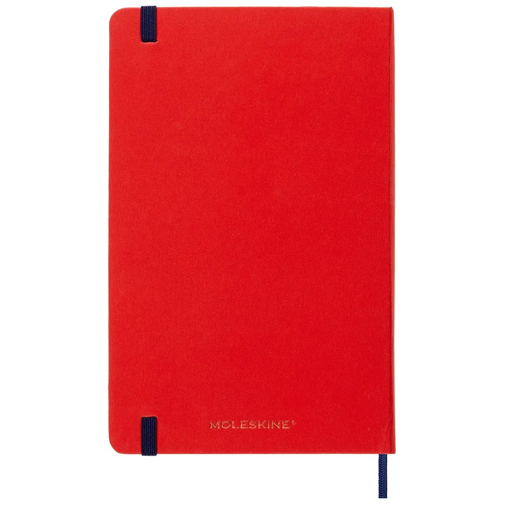 Записник Moleskine Year of the Tiger середній лінія червоний канва 8056420858532