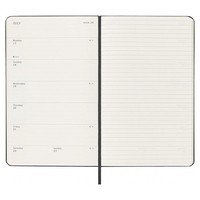 Щотижневик Moleskine 2023 середній чорний 8056420859683