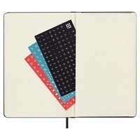 Щотижневик Moleskine 2023 середній чорний 8056420859683