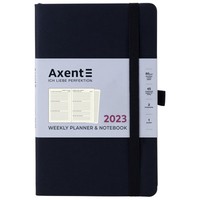 Тижневик Axent 2023 Partner Soft чорний 125х195 8506-23-01-A