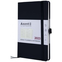 Тижневик Axent 2023 Partner Soft чорний 125х195 8506-23-01-A