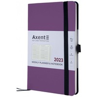 Тижневик Axent 2023 Partner Soft фіолетовий 125х195 8506-23-11-A
