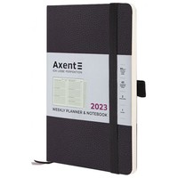 Тижневик Axent 2023 Partner Soft Skin чорний 125х195 8509-23-01-A