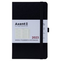 Тижневик Axent 2023 Partner Strong чорний 125х195 8505-23-01-A