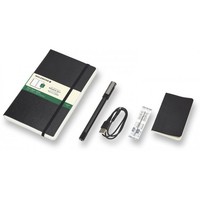 Набір Moleskine Smart Writing Set Smart Pen + Smart Notebook Лінійка Чорний SWSPEN3