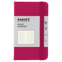 Книга записна Axent Partner 95x140 мм 96 листів малинова 8201-01-1-A