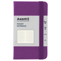 Книга записна Axent Partner 95x140 мм 96 листів пурпурна 8301-17-A