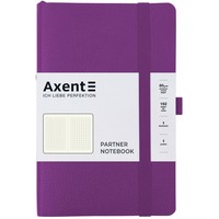 Фото Книга записна Axent Partner Soft Skin 125x195 мм 96 листів фіолетова 8616-11-A
