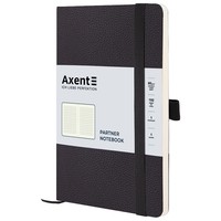 Книга записна Axent Partner Soft Skin 125x195 мм 96 чорна 8616-01-A