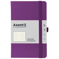 Фото Книга записна Axent Partner 125x195 мм 96 листів пурпурна 8201-17-A