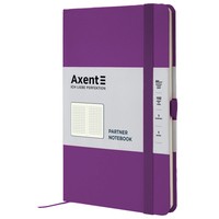 Книга записна Axent Partner 125x195 мм 96 листів пурпурна 8201-17-A