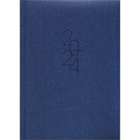 Щоденник Brunnen 2024 Tweed кишеньковий синій 73-736 31 304