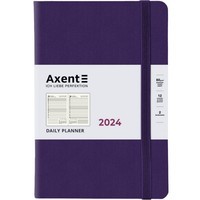 Щоденник Axent Partner Soft Diamond 145х210 мм фіолетовий 8818-24-11-A