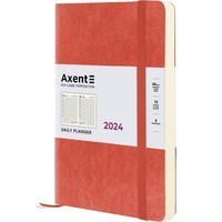 Щоденник Axent 2024 Partner Soft Nuba 145х210 мм теракотовий 8817-24-57-A