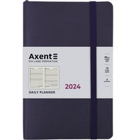 Фото Щоденник Axent 2024 Partner Soft Skin 145х210 мм синій 8810-24-02-A