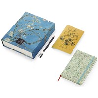 Фото Колекційний набір Moleskine Van Gogh (Скетчбук  + Записник Cahier + Олівець та точилка) SKVANGOGHBOX