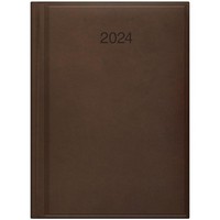 Щоденник Brunnen 2024 Стандарт Torino коричневий 73-795 38 704