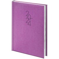 Щоденник Brunnen 2024 Стандарт Tweed фіолетовий 73-795 32 664