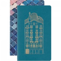 Фото Набір зошитів Moleskine Cahier 2 шт Casa Batllo Середній Нелінований 8056999272753