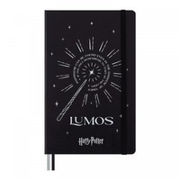 Фото Блокнот Moleskine Harry Potter Середній Лінійка Lumos 8056999272777