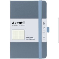 Фото Книга записна Axent Partner 125х195 мм сіра 8201-62-A