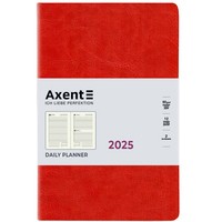 Фото Щоденник Axent 2025 Partner City Soft 145x210 мм червоний 8821-25-03-A