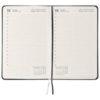 Фото Щоденник Axent 2025 Partner Lines 145x210 мм чорний 8815-25-01-A